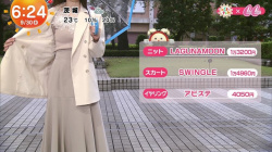 【画像】林佑香アナ　ニットの胸元をはだける！！の画像