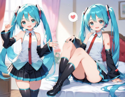 【二次】かわいい！初音ミクちゃん画像【エロ】 その24の画像