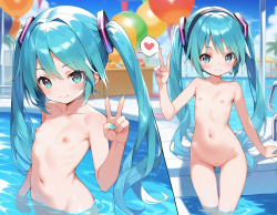 【二次】かわいい！初音ミクちゃん画像【エロ】 その27の画像