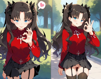 【二次】fate遠坂凛画像【エロ】 その02の画像