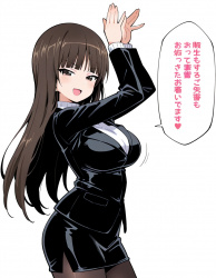 【二次】ガールズ&パンツァー-西住しほ画像【エロ】 その01の画像