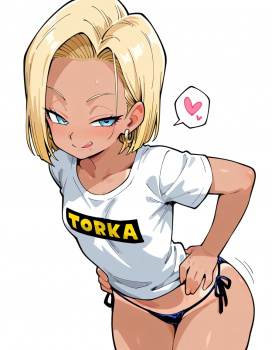 【二次】人造人間18号-ドラゴンボール画像【エロ】 その01の画像