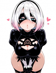 【二次】ヨルハ二号B型-ニーアオートマタ画像【エロ】 その02の画像