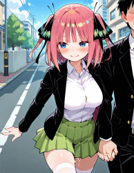 【二次】五等分の花嫁-中野二乃画像【エロ】 その01の画像