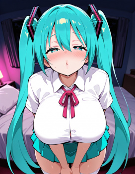 【二次】巨乳ミク-初音ミク画像【エロ】 その04の画像