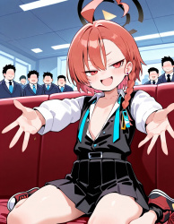 【二次】ブルアカ-美甘ネル画像【エロ】 その09の画像