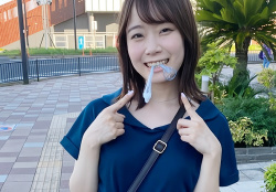 【清楚JD】「いっぱい出てる…♡♡」スレンダー巨乳おっぱい清純お嬢様が野外露出セックスしてゴム出し精子に喜ぶ姿さ最高！の画像