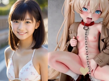 【メスガキ有】 リアル＆アニメ調のエロ画像を生成してみた。我ながら上出来。の画像