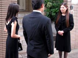 【未亡人の柔肌】 喪服姿の元人妻に欲情する僕は間違っているだろうか。椎名ゆなの画像