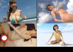 【珍】 イメージ動画とエロ動画を四分割で見せる、イミフな映像で君は抜けるか？の画像