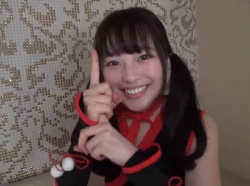 【素人コスプレ】 つるぺたちっぱいのエロ忍者とハメ修行。超敏感な無毛マンコのくノ一、ちぃ♪の巻の画像