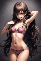下着姿の2次元イラストpart5の画像