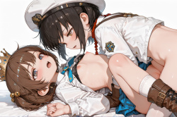 幼く見える女の子たちのエッチなコスプレ展示会場はこちらです｜Here are some sexy cosplay images of girls with a youthful look.の画像