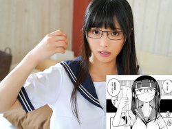 【連続射精&連続中出し】色白清楚でスレンダー貧乳JKがデカチン教師をドS痴女にエロ誘惑!騎乗位で弄び…強制ザーメン搾取♡の画像