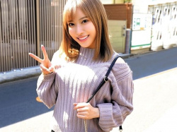 ＜素人ナンパ＞エロギャルJDの童貞”筆おろし”企画！早漏デカチンの暴走”連続中出し”で羞恥に痙攣アクメ！＜デカ尻騎乗＞の画像