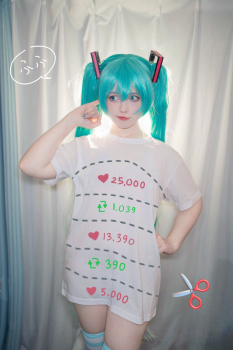 【画像】美少女コスプレイヤーさん「25,000いいねでおっぱい出します！」…結果ｗｗｗｗの画像