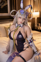 【画像】AIでエロくてシコれるコスプレ風の画像を作ったったｗｗｗｗｗｗｗの画像