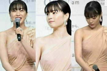 【GIF】広瀬すずさん、おっぱい揺れる10代の頃と違っていい感じに熟してきたなの画像