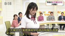 【画象】26歳女子アナ、恥ずかしすぎる格好をさせられて赤面してしまう…の画像