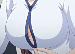 巨乳美女上司に誘惑されて豊満な胸を堪能し、恥辱の快感に溺れる年下部下の画像