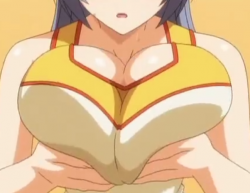 魔法使いの爆乳チアリーダーが男の股間を魅了し、野外で激しい騎乗位セックスを繰り広げる！の画像