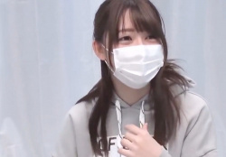 【XX号】「感情ぃよぉ♡」スリム巨大胸の超かわいい仮面美女を誘い出して快楽に溺れさせる激しいピストンセックスの画像