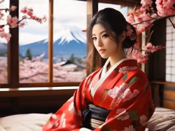 ★ ニッポンのゲイシャ題材の生成AIエロ動画は…ナシ寄りのアリ！の画像