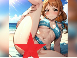 【動く朗報AI】 国民的海賊のナミさん、ついに体も本性も丸出しにする。進化動画追加！の画像