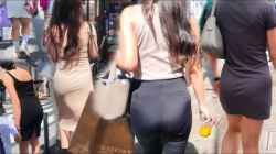 【youtube】大阪難波 美尻ピタパン姉さんを尾行の画像