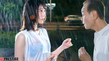巨乳な婚前カノジョの『瀧本雫葉』がずぶ濡れ服による刺激でNTRを受け複数人に完堕ちするの画像