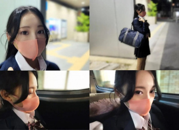 緊張している制服美少女JKへ車内でおっぱいを揉んだ後にガッツリ本番セックスで絶頂果ての画像