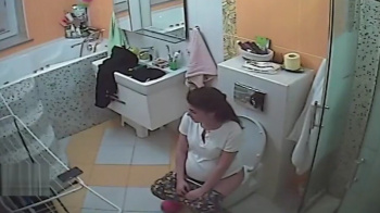 妻のトイレを旦那が盗撮したらしいから見てくれｗｗｗの画像