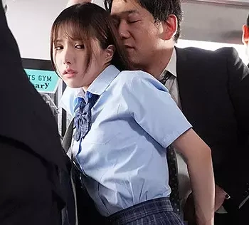 【痴漢レイプ】「若い女は簡単に堕とせるww」美少女JKが変態親父に媚薬を塗り込まれて快楽堕ちさせられる！【佐々木さき】の画像