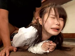 ＜女子校生＞恩人の娘を強姦凌辱する鬼畜の中出しレイプ！問答無用の種付けプレスに屈するエロ貧乳JKを拘束し肉便器調教＜号泣の画像