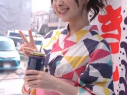 【MM号】夏祭り帰りの浴衣姿の綺麗なお姉さんと野球拳！負けたら罰ゲームでデカチン男に裸に剥かれて赤面羞恥の膣内射精寝取られ！の画像