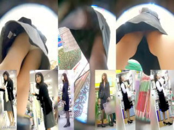 【盗撮動画】春の職場対抗ＯＬパンチラ選手権！ブレザーＯＬ vs スーツＯＬ vs 制服ＯＬ♪の画像