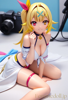 【エロ画像】Vtuber 星川サラのフィギュア風AIイラストの画像