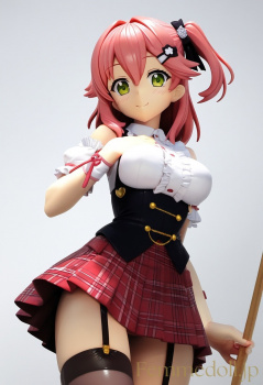 【エロ画像】Vtuber さくらみこのフィギュア風AIイラスト2の画像