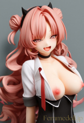 ブルーアーカイブ キララのフィギュア風AIエロ画像の画像