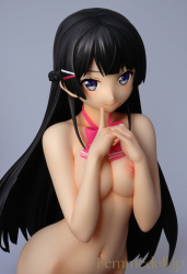 Vtuber 月ノ美兎のフィギュア風AIエロ画像の画像