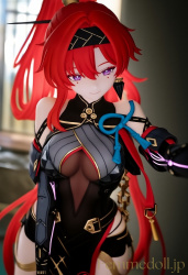 鳴潮 吟霖のフィギュアAI萌え画像の画像