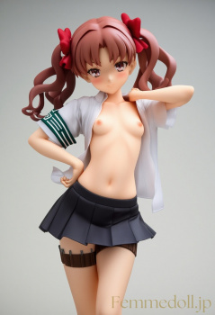 とあるシリーズ　白井黒子のフィギュア風AIエロイラストの画像