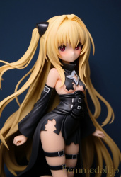 ToLOVEる 金色の闇のフィギュア風AIエロ画像の画像
