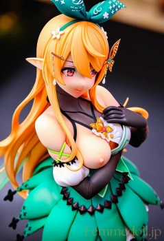 【NIJISANJI EN】Pomu Rainpuff透明感抜群ボディのキュートな誘惑ポーズ【フィギュアAIエロ24枚】の画像