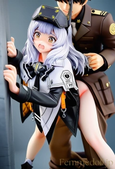 【NIKKE】スノーホワイト「優しくして…」純白処女SEXでイキ果て【AIフィギュア風30枚】の画像