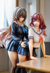 制服女子の教室疑似百合SEXエロまとめｗｗの画像