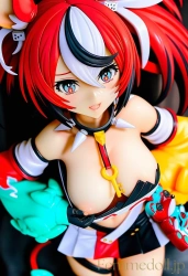 【hololive】ハコス・ベールズ「もっと見て…」キュート誘惑ポーズで股間チラリ【AIエロイラスト24枚】の画像