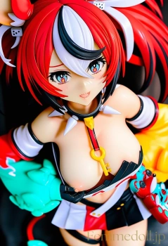 【hololive】ハコス・ベールズ「もっと見て…」キュート誘惑ポーズで股間チラリ【AIエロイラスト24枚】の画像