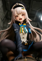 【NIKKE】ソリン「私、大人だから…」幼華奢ボディで騎乗位絶頂【AIフィギュアエロ36枚】の画像