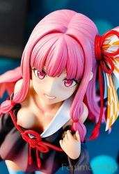 【VOICEROID】琴葉茜の誘惑チラ見せ、欲情の微笑み【フィギュア風AI30枚】の画像